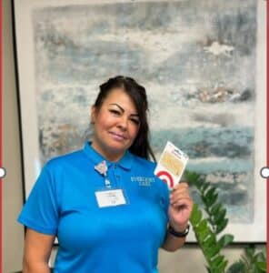 Respite Care Fresno CA - Employee of the Month for September